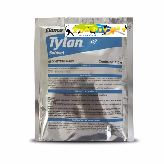 Tylan 110g - Pó Solúvel - Elanco