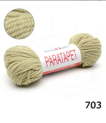 Lã Paratapet cor 703 Sisal-31 por R$17,20