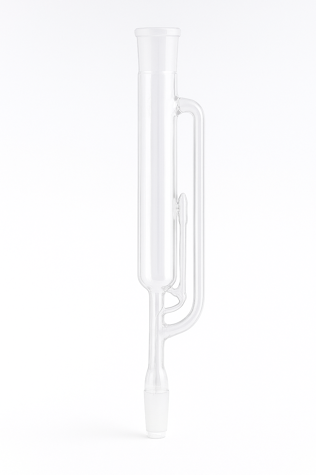 Extrator Soxhlet Pequeno 295 mm Junta Fêmea 34/45 Macho 24/40 (Cód ...