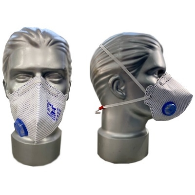 Máscara Descartável Maskface PFF2-S com Válvula Li