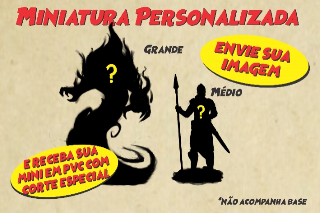 miniaturas de pvc rpg personalizadas